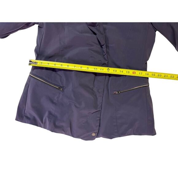 Marithé + François Girbaud | USA 27 | Women's Envy Parka | Dark Purple Coat - Picture 9 of 15